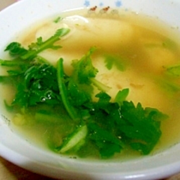 餅の澄まし汁